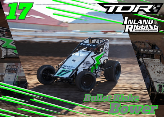 Signed Blake Bower 17 Hero Card