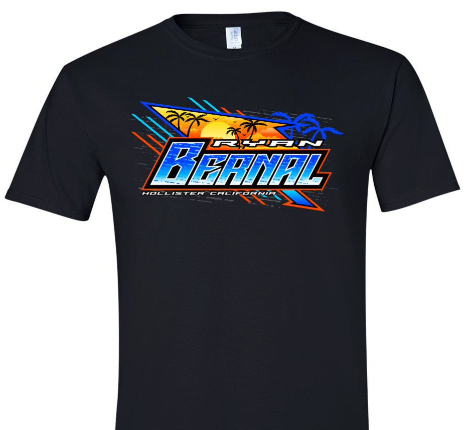 "Bernal" YOUTH Short Sleeve Tee - Black